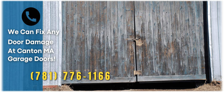 Garage Door Off Track In Canton MA